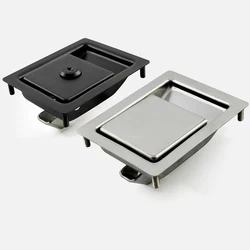 Panel Lock for Large Heavy Duty Trucks Stainless Steel Recessed Paddle Handle Locks with Linkage T-folding Handle