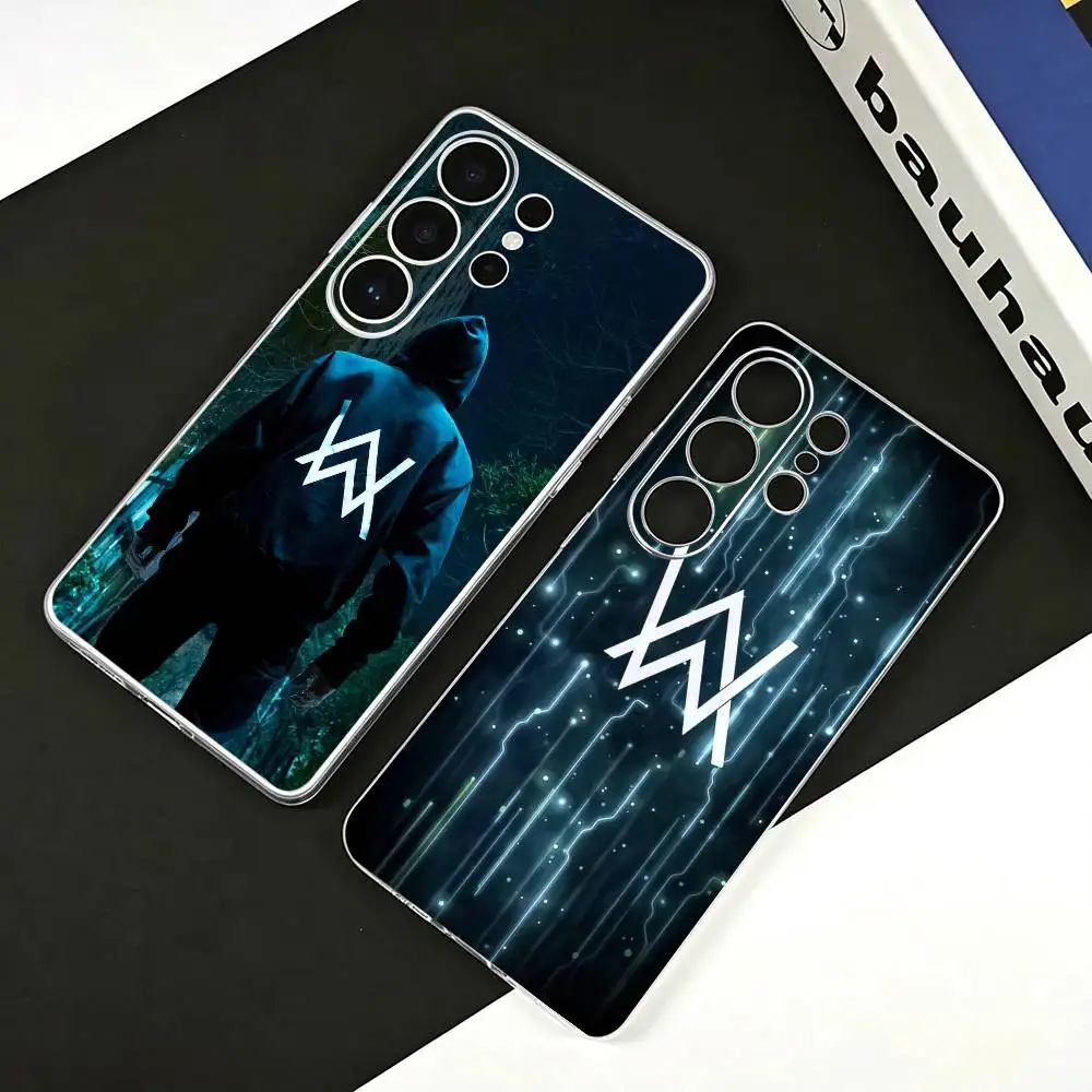 A-Alan Walker DJ  Phone Case For Samsung S25,Ultra,S24,S21,S22,S23,S30,Plus,Fe,Lite Transparent Cover