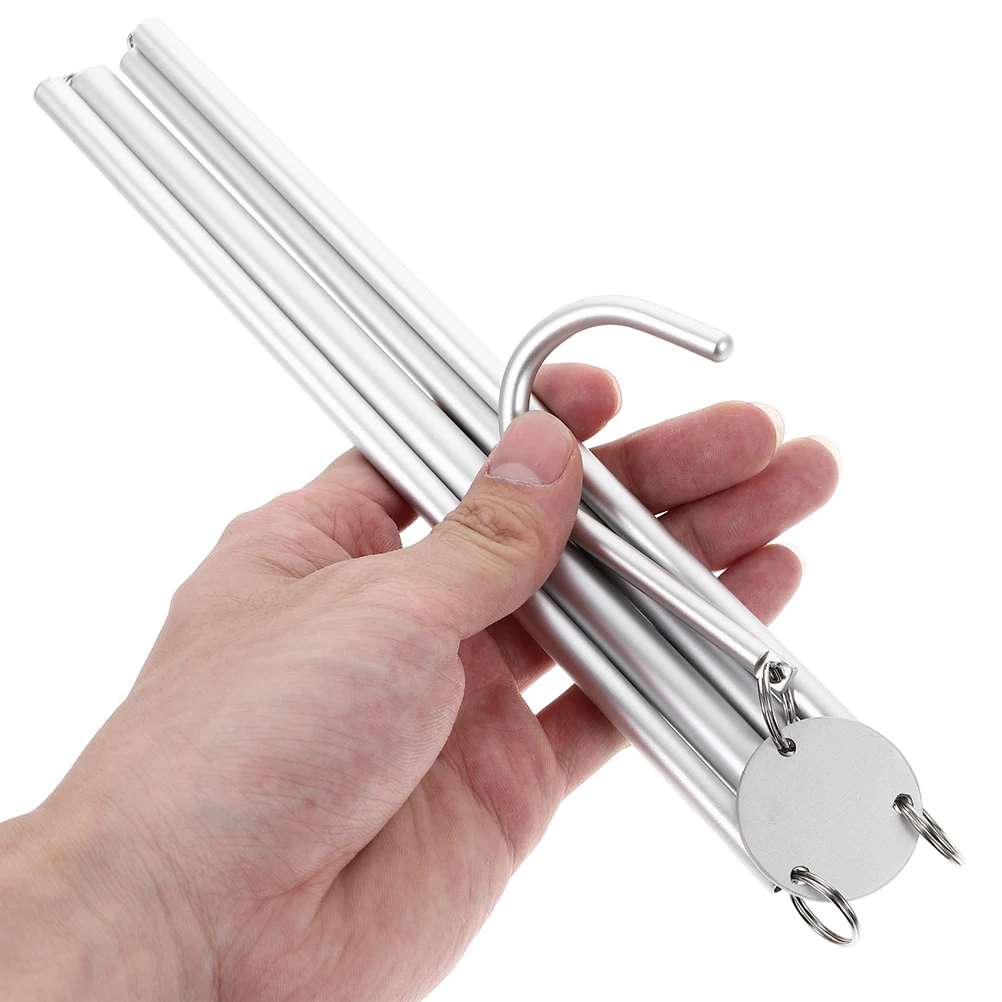 

2pcs Folding Lightweight Portable Multifunctional Adjustable Clothes Hanger Space Saving Closet Organizer Travel