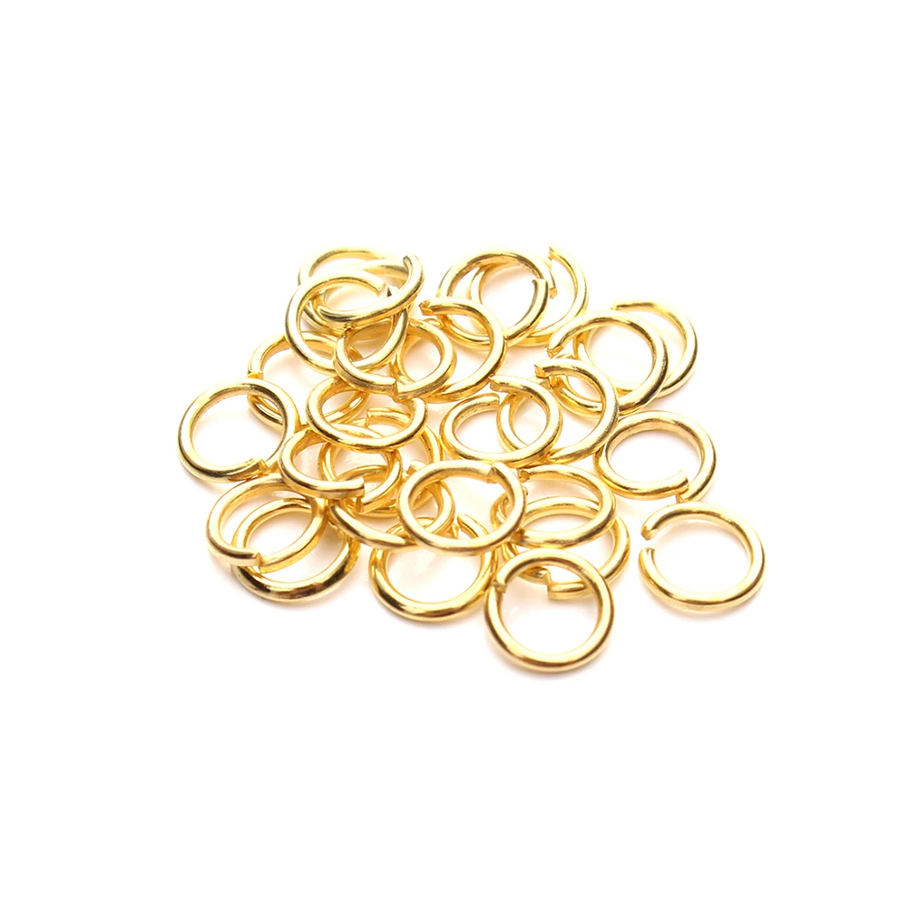 

180Pcs Versatile MultiPurpose Metal Rings For Jewelry Making Diy Accessories Gold 12Mm