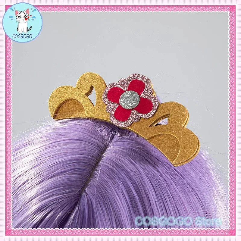 [맞춤형] 애니메이션 고! 하루노 하루카 공주 코스프레 의상 큐어 플로라 할로윈 여성 핑크 러블리 드레사;2'k,8;c'