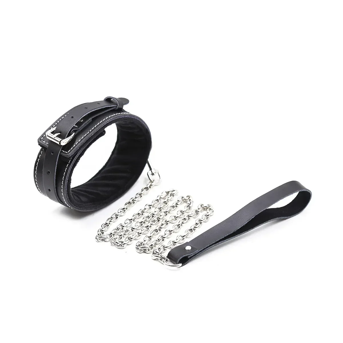 Neck Collar Fetish Choker BDSM Bondage Restraint Sex Toys For Adult Games Sex Products PU Leather Collars Chastity