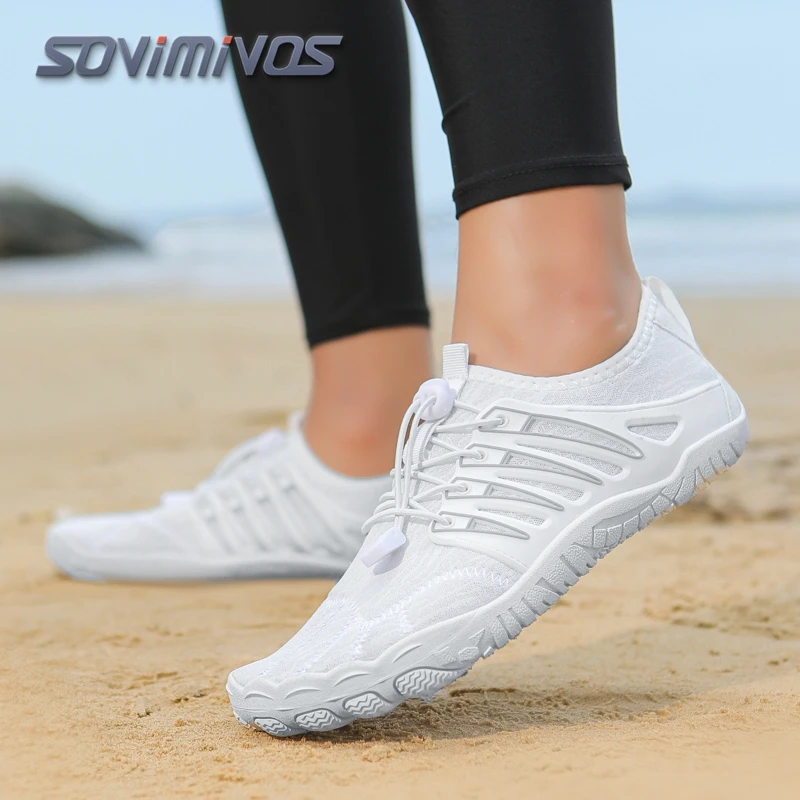 

Обувь унисекс для плавания, женская и мужская пляжная обувь босиком, дышащая спортивная обувь, быстросохнущие кроссовки River Sea Aqua, пляжные кроссовки