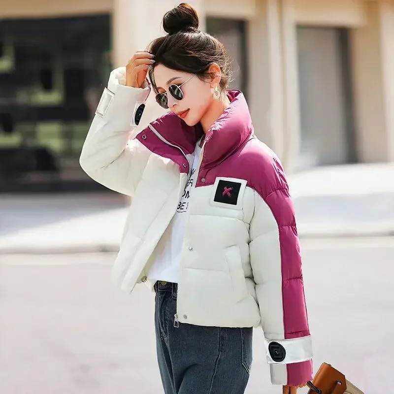 

Women's Quilted Coat Warm Winter on Sale Thick Padded Cotton Jacket Cheap Korean Style Clothing High Quality Lady Parka Youthful