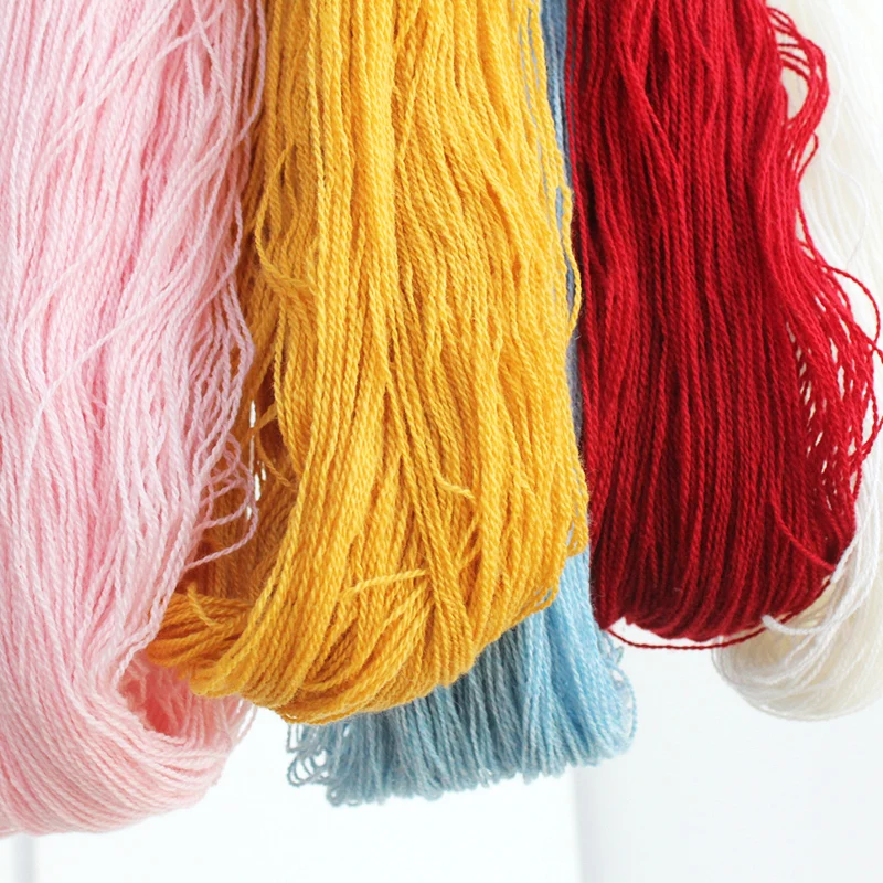 55g Hank 100% Cashmere Yarn Lace Weight Soft Hand Knitting Crochet For Fashion Sweater Shawl Scarf Baby Clothes