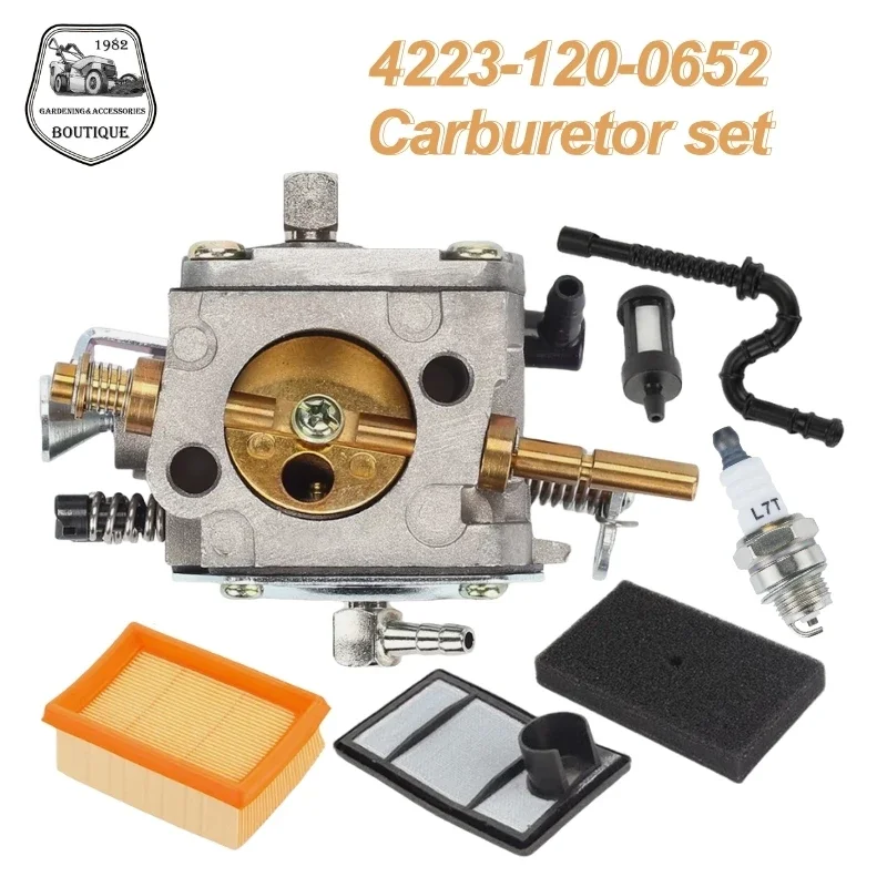 

Carburetor for Stl TS400 Cut Off Saws Tillotson HS-274E 4223 120 0652 42231200600 42231200650 Carb Kit Air Filter Spark Plug