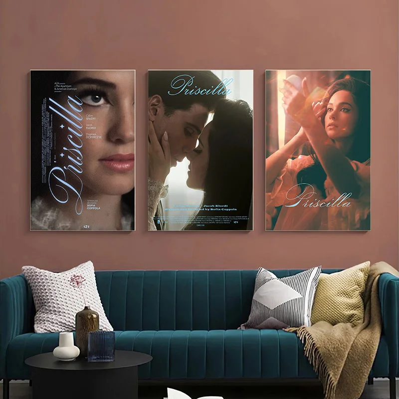 Priscilla Movie Sofia Coppola Vintage Love Film High Quality Poster Print Wall Art Pictures Canvas Painting Room Home Decor Gift