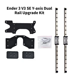 Dual Y axis Rail For Ender-3 V3 SE MGN9H 300mm Upgrade Linear Rail Guide Fit Ender-3 v3 se double y axis Printer Part Accessory