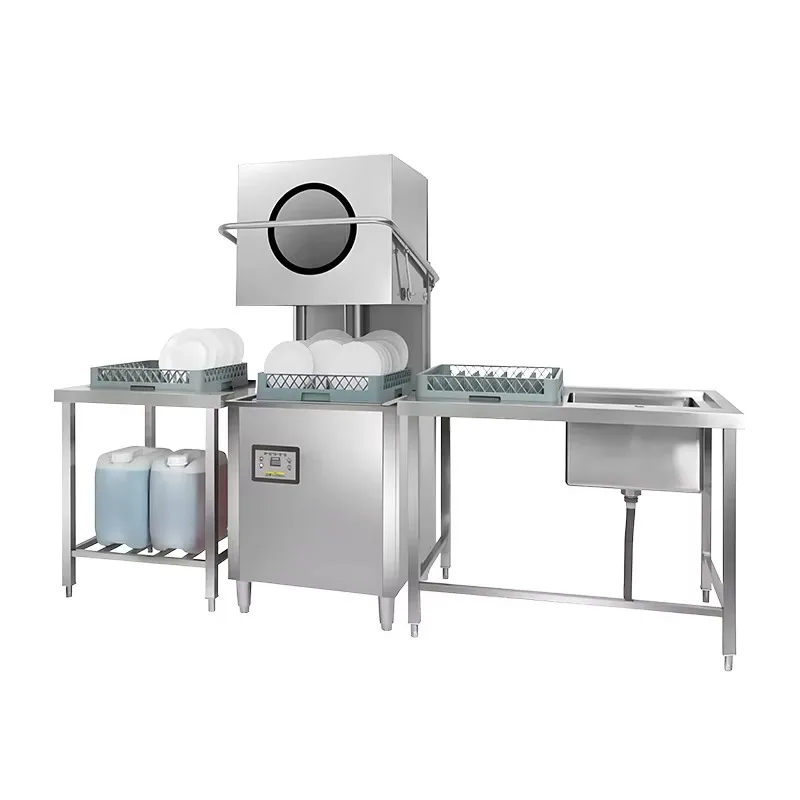 commercial dishwasher Smart Control, Energy Efficient Quiet Operation  Fast Wash Drying System Modern for Restaurant Use
