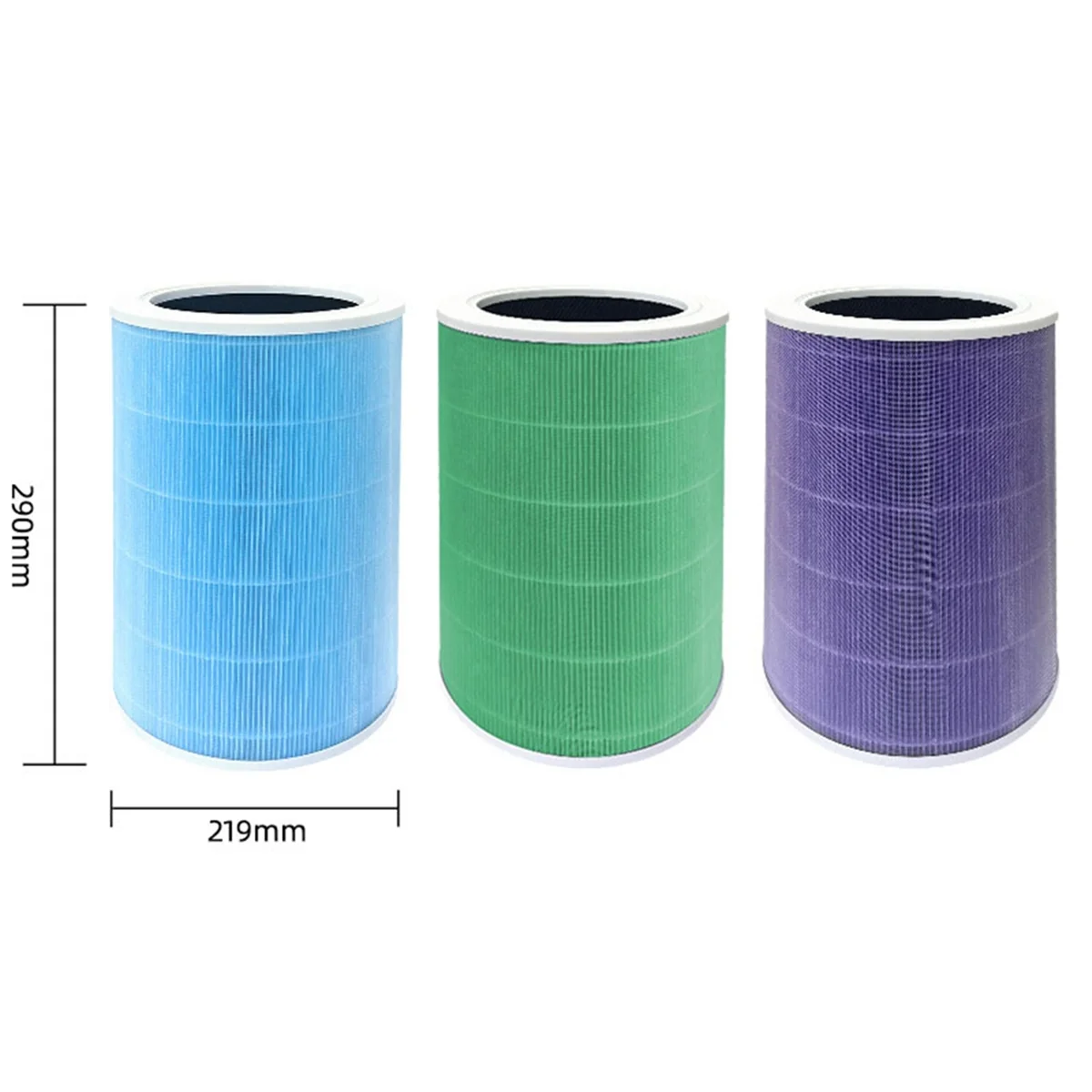 

Sweeper filter For Air Purifier Filter 1/2/2S/2C/2S Pro/2H/3/3C/3H PRO with RFID Purify Efficient Dust Remova PM2.5,B