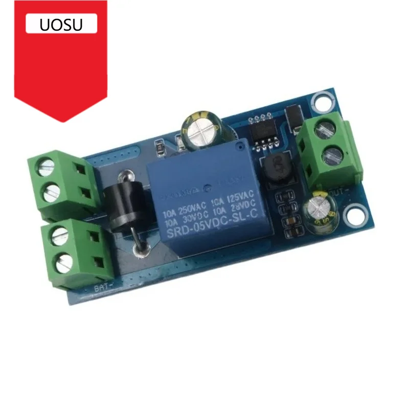 YX850 UPS Power Failure Automatic Switching Module 5V-48V DC Backup Battery Converter 10A Emergency Cut-off Board for Lithium