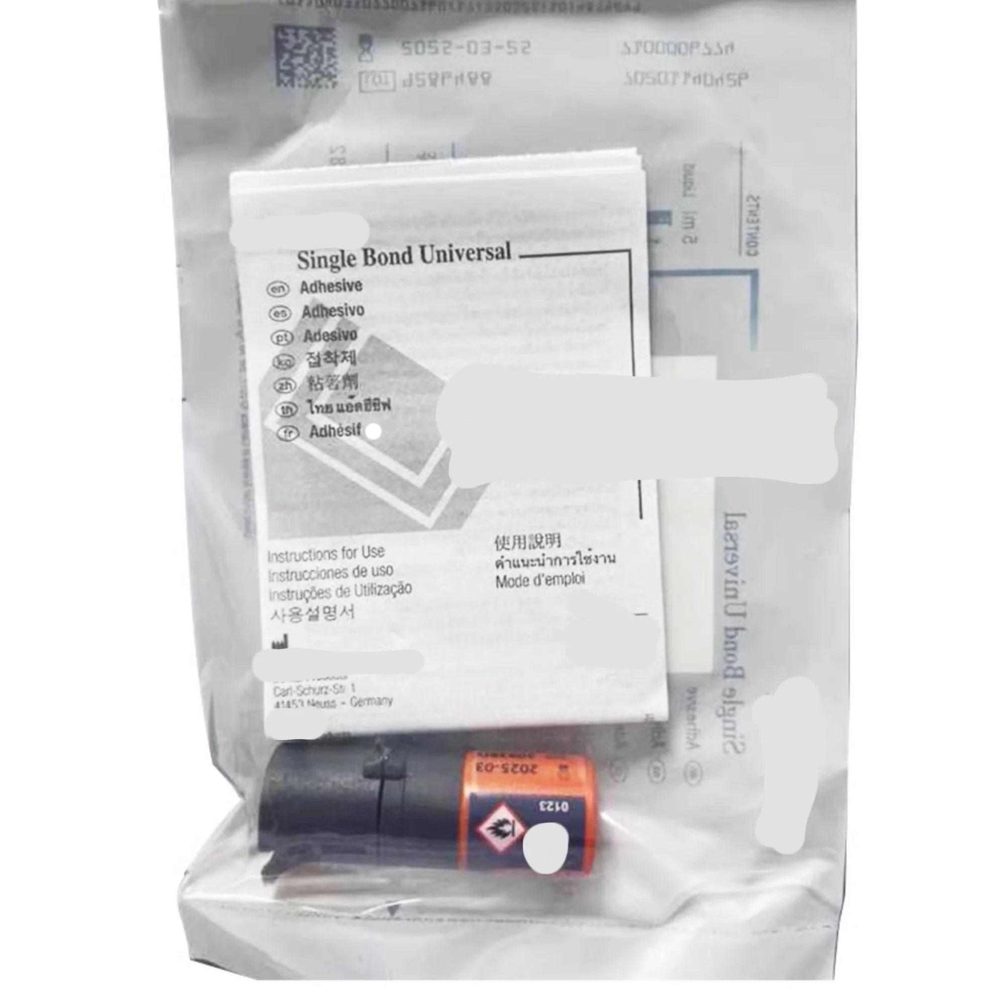 5Ml/Bottle Dental Adhesive 8th Generation Single Bond Universal Adhesive for Light-Cure Adhesive Restoration Resin