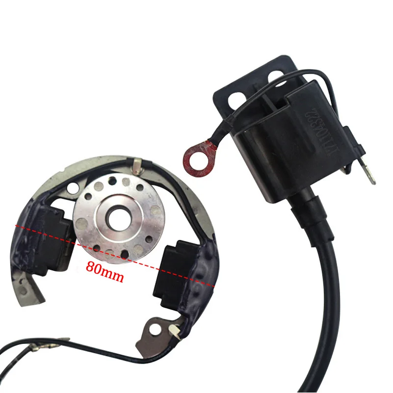 Motorcycle Ignition Coil + Magneto Stator For 50 SX 50cc 2001-2008 SR JR Pro Senior Adventure Parts