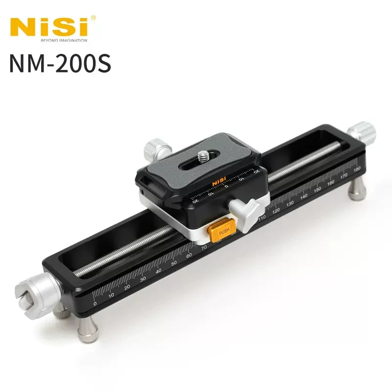 

NISI NM-200S Macro Focusing Rail Close-Up and Macro Photography New Upgrade