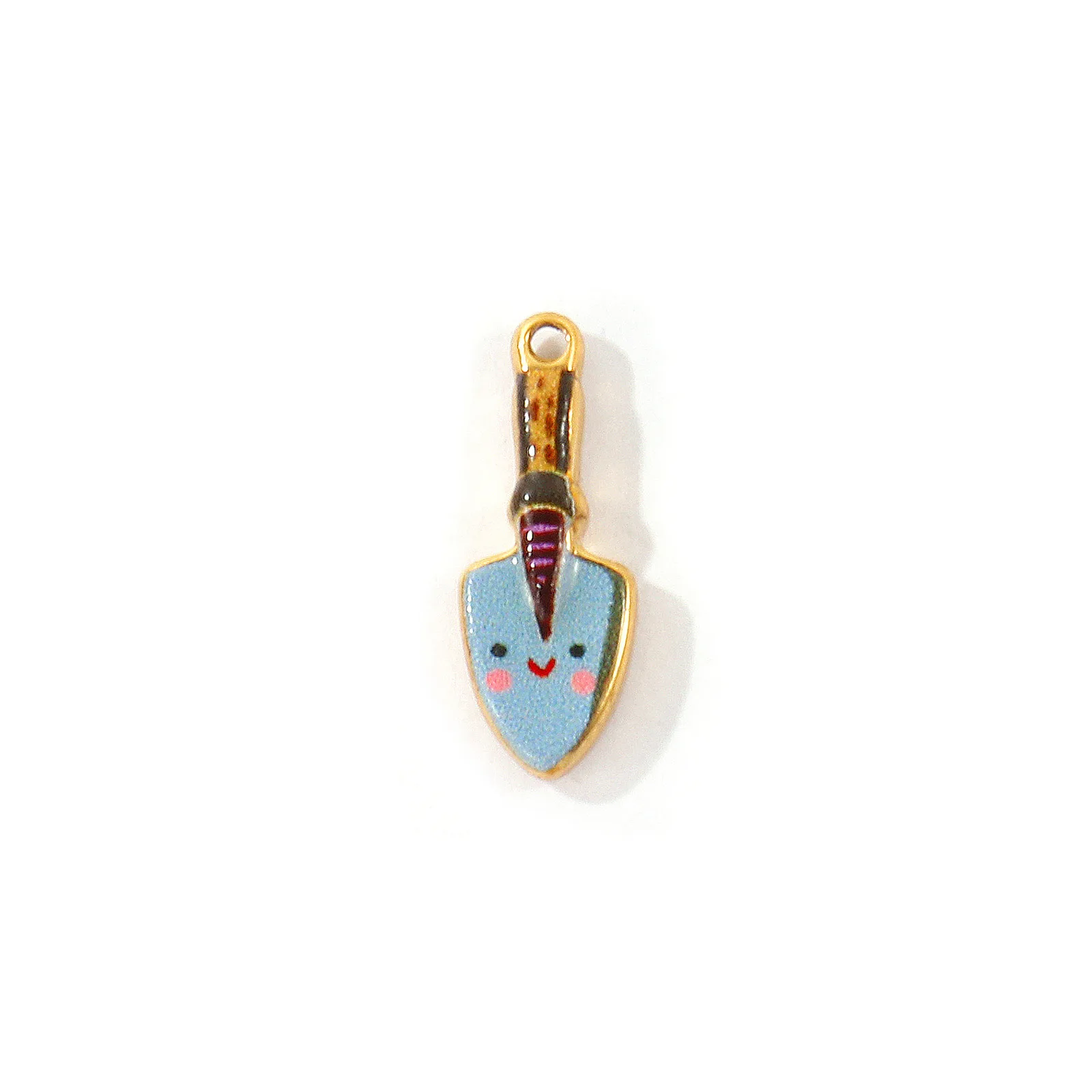 2 Stück Handschuhe, Scheren, Schaufeln, Pilze, Charms, 304 Edelstahl, 18K vergoldet, bedruckte Anhänger, DIY Halskettenherstellung, Großhandel – Detail 9