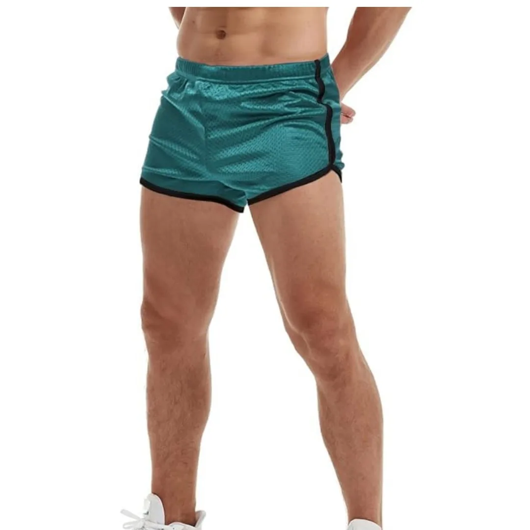 AIMPACT Mens Running Shorts Breathing Workout Gym Booty Short Shorts Sexy