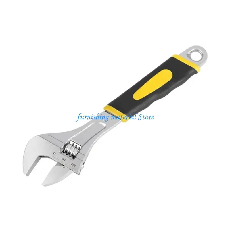 Y5GD 6/8/10/12Inch Sink Faucet Wrench Plumbing Repair Tool Handle Double Use Large Open End