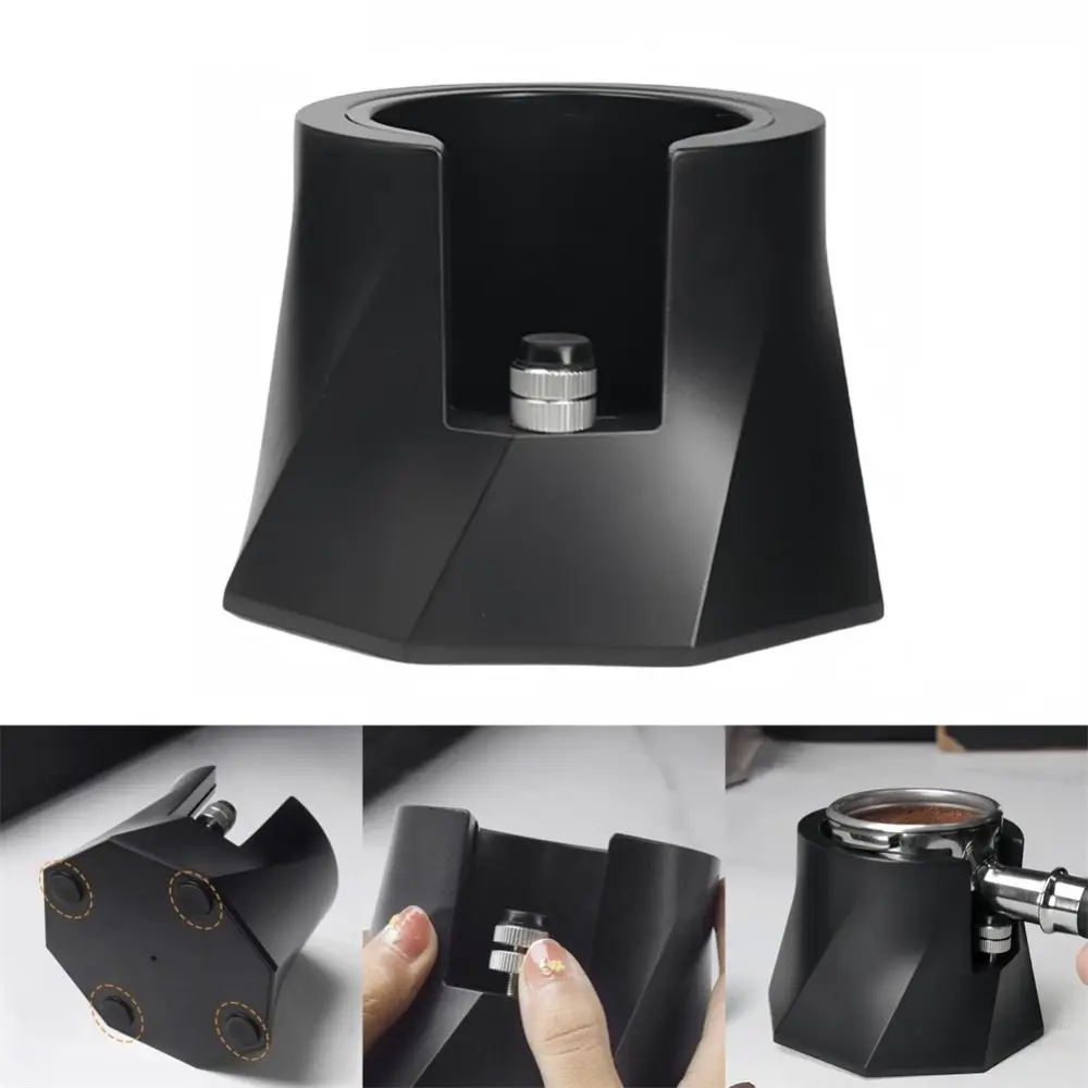 

Anti-Slip Bottom Coffee Tamper Holder ABS Coffee Tamper Base for 51/53/58mm for Espresso Portafilter Rest Holder