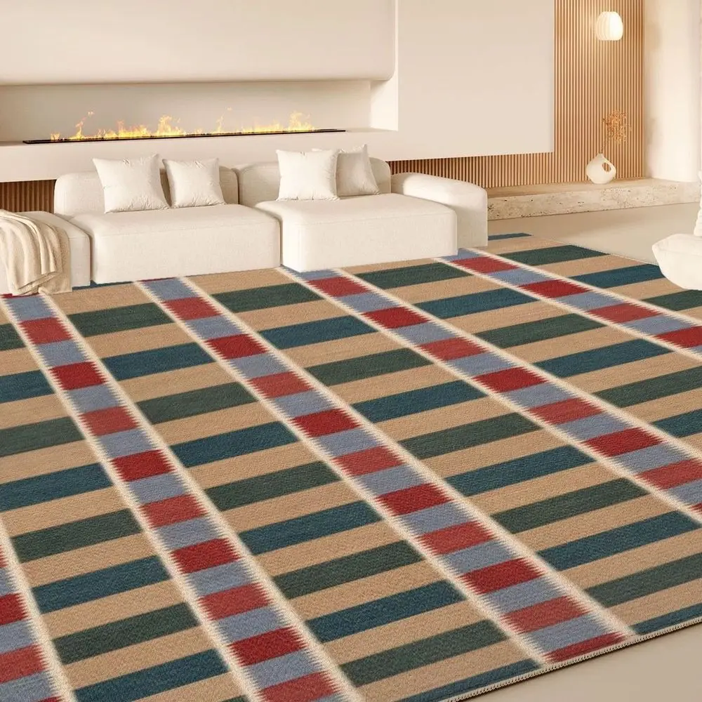 

VIKAMA Soft Loop - Pile Material Mat Usable in Both Living Room and by Bedside, with Fluffy Pile Surface, Super - strong Water A