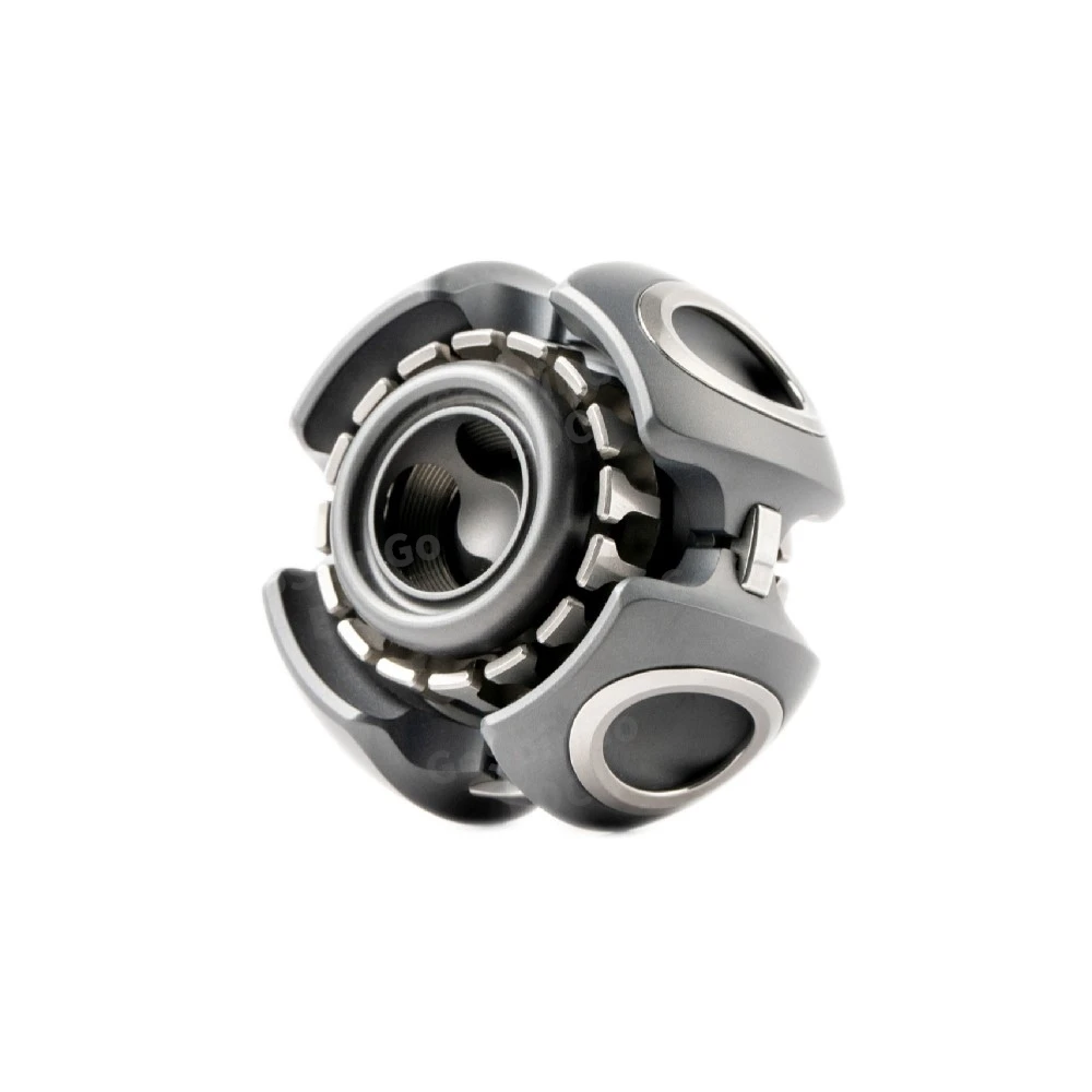 LAUTIE Noiz-O Fidget Spinner Noiz Series Family Armor Shell × ปุ่มรูปมงกุฎ × โครงสร้างเชื่อมต่อ ของเล่นบรรเทาความเครียด ไจโร