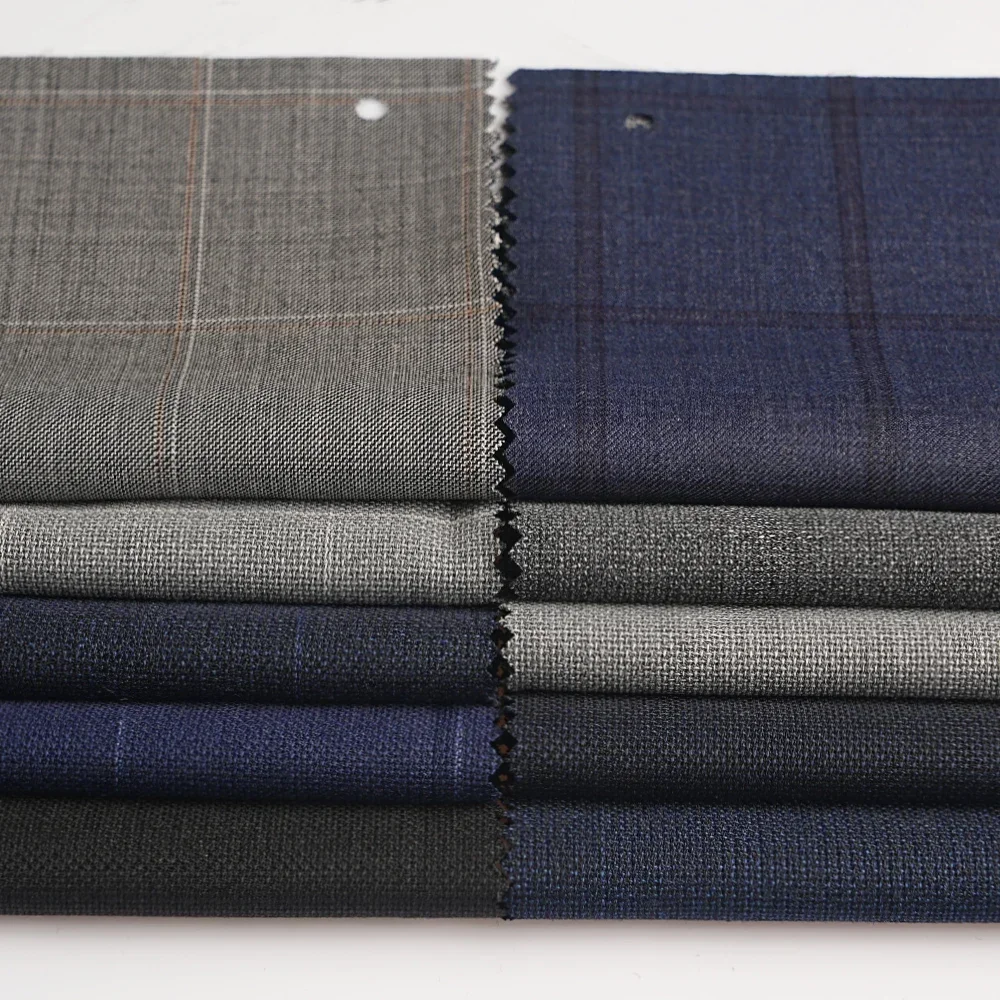 1/1.5/3.5M High Quality 70% Wool Mens Atiku Fabrics  Fleece Fabric Senator for Men's Tailoring Cloth By Meter -4Y