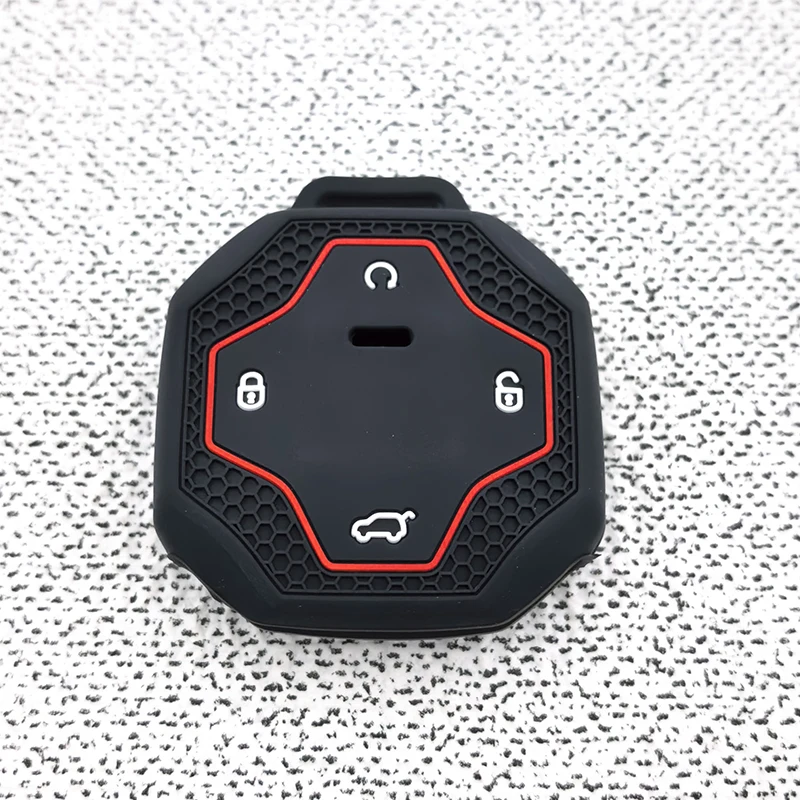 New Silicone Car Key Case Cover Protective for Chery Jetour To Genesis Traveller T2 X90 X70 X95 DASHING X-1 Plus DTC L9 Kechain