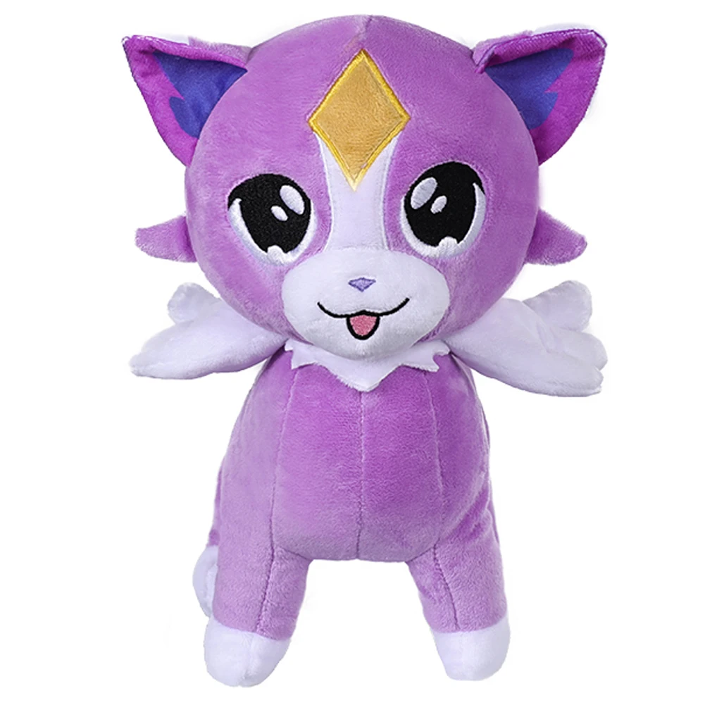 25 cm Halloween Luna Kat Leuke Cosplay Pluche Spel Valorant Cartoon Soft Gevulde Fantasia Mascotte Verjaardag Kerstcadeau Voor Volwassen Kinderen