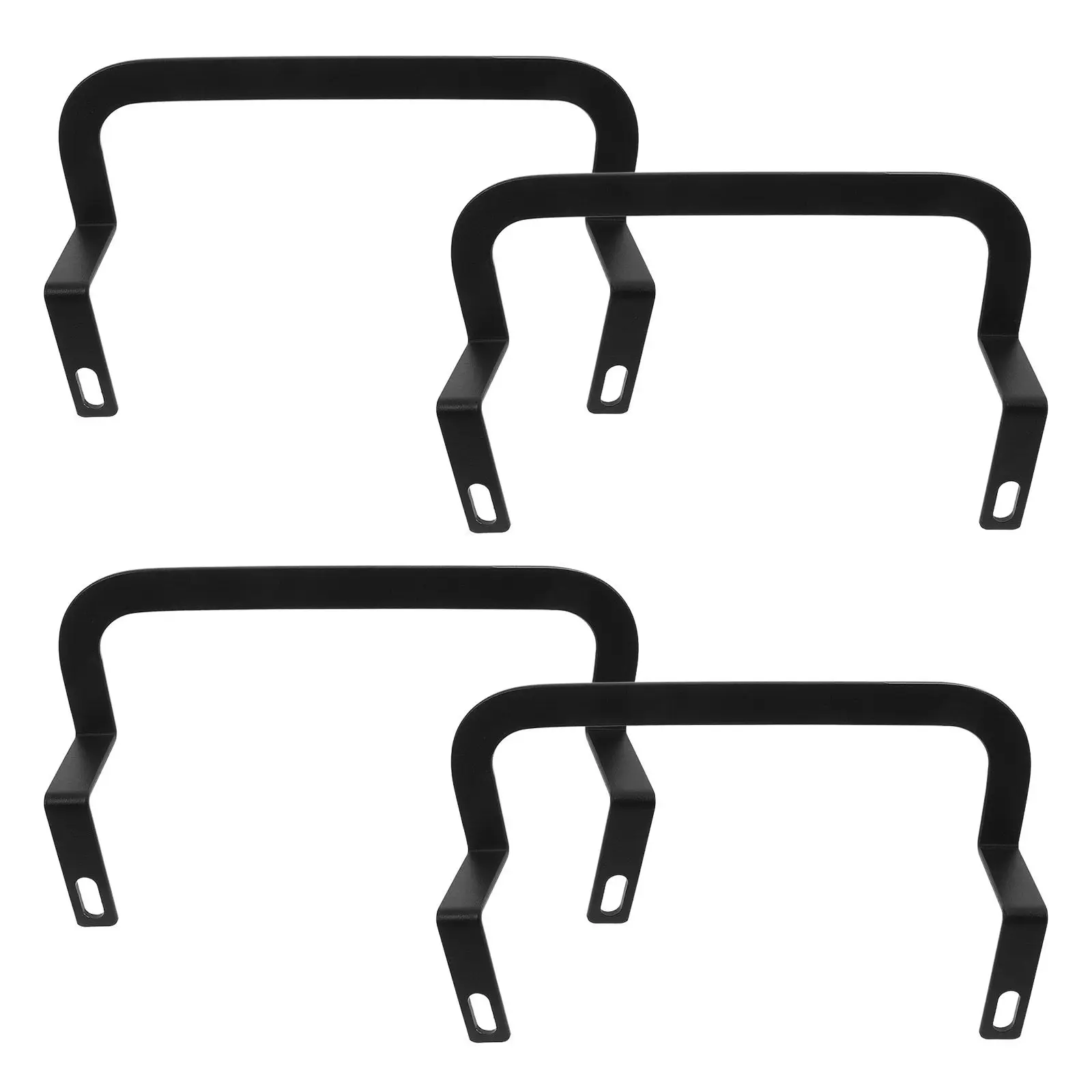 

Комплект из 4 железных фиксаторов для матраса, предотвращающих скольжение, для каркаса кровати, нескользящие стабилизаторы-фиксаторы для безопасного сна в спальне