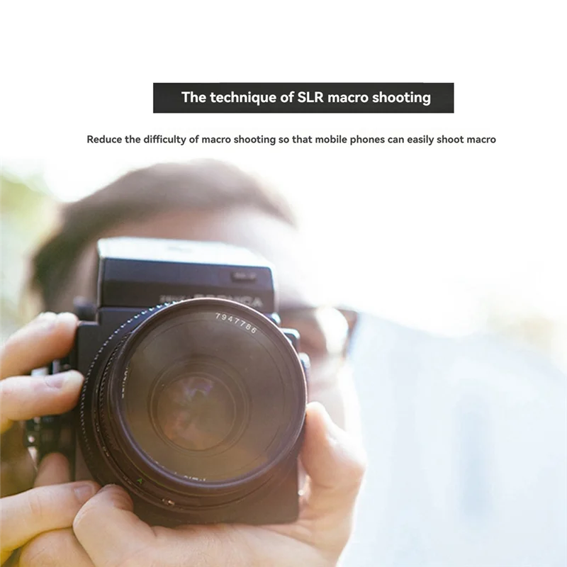 

Универсальный макрофонный объектив 75 мм, профессиональный зажим для объектива камеры для Iphone 15, 14, Samsung S20 Plus, Huawei, Xiaomi
