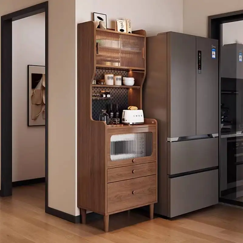 Handle Cover Kitchen Cabinet Counter Upgrades Wooden Modern Kitchen Cabinet Luxury Movel Drawers Meble Kuchenne Furniture Home