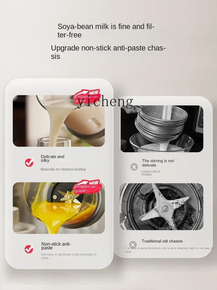 

ZZ Multi-Function Cytoderm Breaking Machine for Home Use Cereals Soybean Milk Machine