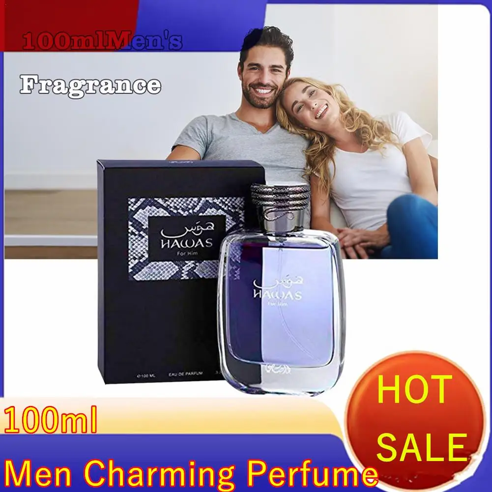 Perfume De alta calidad para hombre, Original, 100ML, De larga duración, Eau De Parfum para caballero, botella con pulverizador para hombre, fragancia De Colonia para hombre