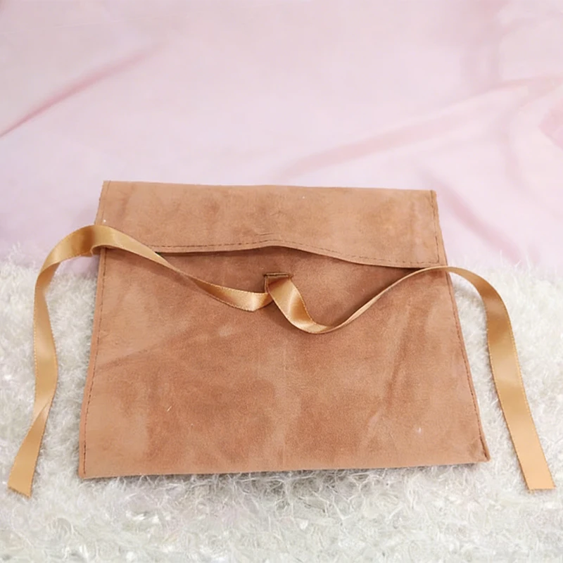 50pcs-black-velvet-envelope-bags-makeup-jewelry-suede-logo-custom-ribbon-dust-sack-flip-flannel-gift-pouches-gift-bag-luxury