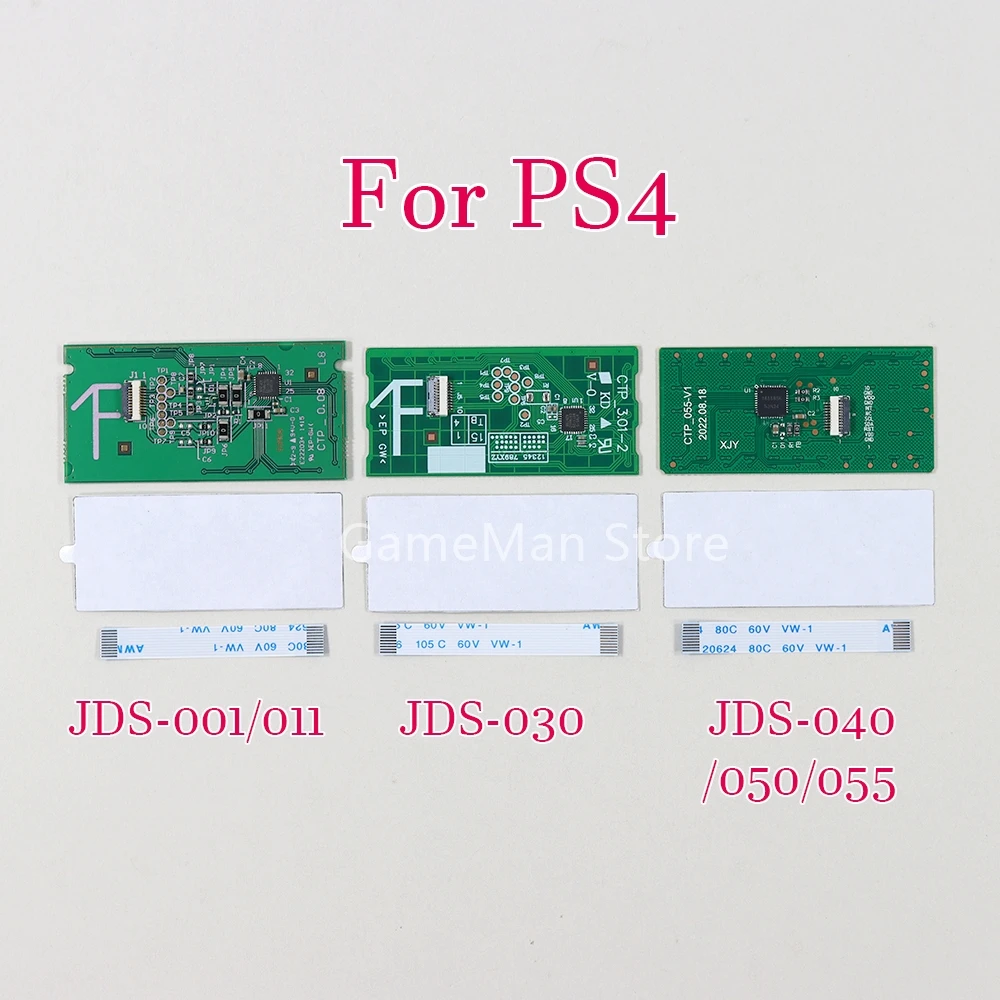 1set Joystick Controller Touchpad Board For PS4 JDS-001/011 JDS-030 JDS-040/050/055 Gamepad Touch Pad 10Pin Cable