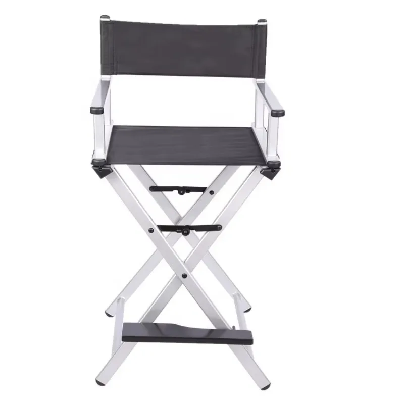 hot-selling aluminum alloy foldable outdoor beauty salon hair massage chair makeup chair facial care chair