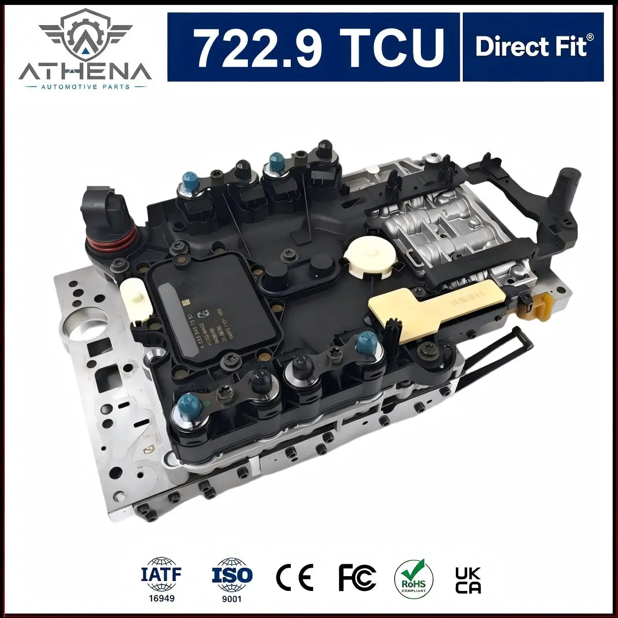 A0034460310 A0335457332 722.9 Transmission Mechatronic Unit Valve Body With No.2 Conductor Plate TCU For Mercedes SL500 GL450