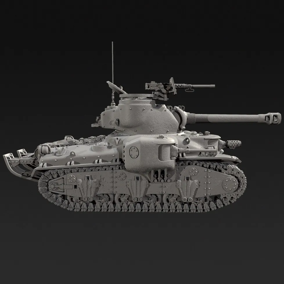 full length 95mm 115mm Resin model kits figure colorless and self-assembled (Tank) TD-7791/3D