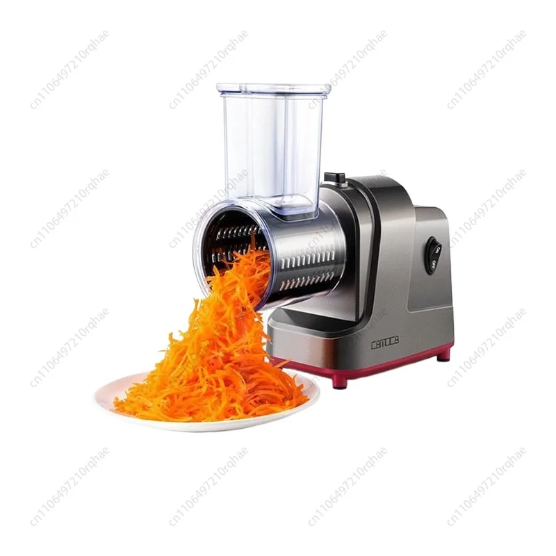 

Time-Saving Kitchen Helper, 110V Electric Food Processor for Perfectly Sliced/Diced Vegetables in Seconds