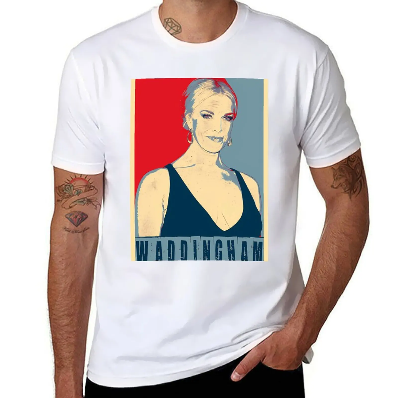 

Hannah Waddingham T-Shirt Large Size Breathable Tee
