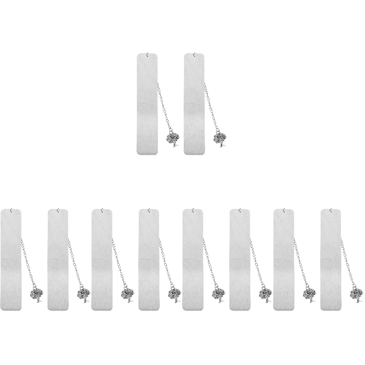 

5pcs 5 Pack Birthday Bookmarks for Students Classroom Teacher Reading Lovers Pendant Metal Chain Charm Teachers