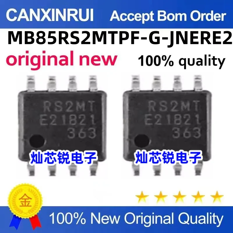 

MB85RS2MTPF-G-JNERE2 Silk Screen RS2MT SOP8 Pin SMD Memory Chip is a new hot seller