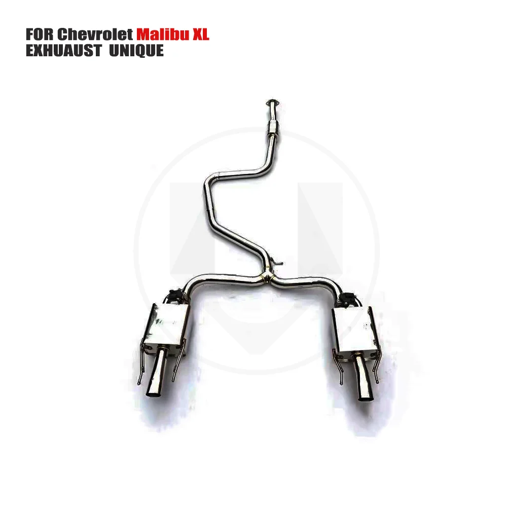 UNIQUE Stainless Steel Exhaust System Performance Catback is Suitable for Chevrolet  Malibu XL  Car Muffler