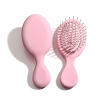 1pc Mini Detangler Hair Brushes Massager Anti Static Air Cushion Hair Comb Wet and Dry Portable Hairbrush Salon Styling Accessor