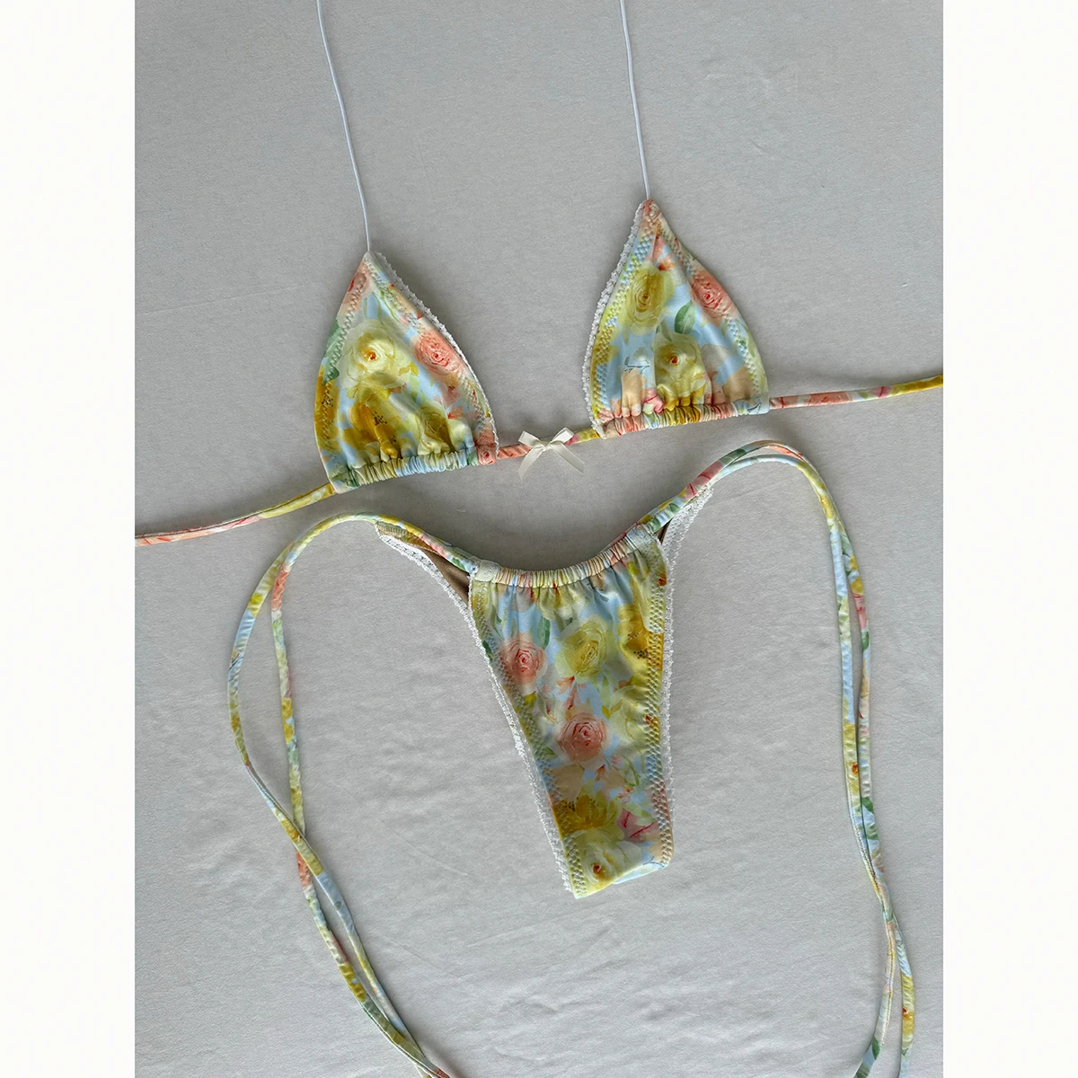 

Floral Bikinis 2026 Sexy Women Swimsuit Swimwear Female Micro Bikini Set Biquini Bathing Suit SarongSwimming Suit Beachwear