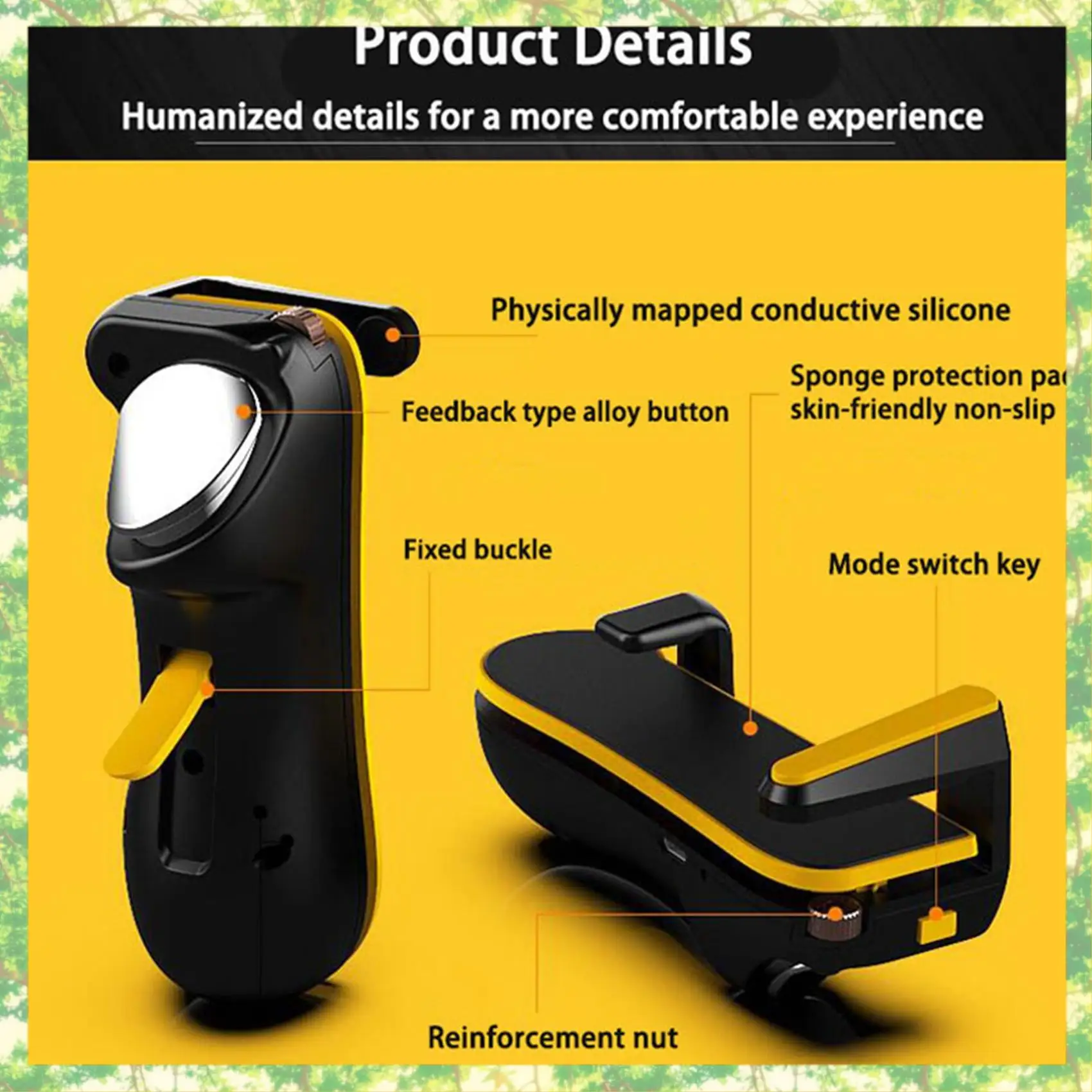 Smart-4X الزناد أذرع التحكم في ألعاب الفيديو السعة L1R1 النار الهدف زر غمبد عصا التحكم لباد اللوحي FPS لعبة ل PUBG