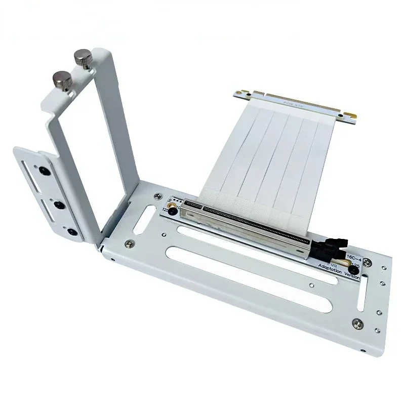 Suporte para placas gráficas GPU vertical, suporte de montagem GPU, suporte de vídeo, suporte metálico durável, computador desktop DIY, caixa ATX, 2 slots