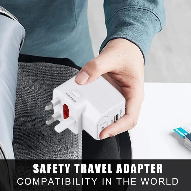 Multifunctional Travel Adapter Worldwide International Adapter Charger Multi-Functional International Adapter Charger European