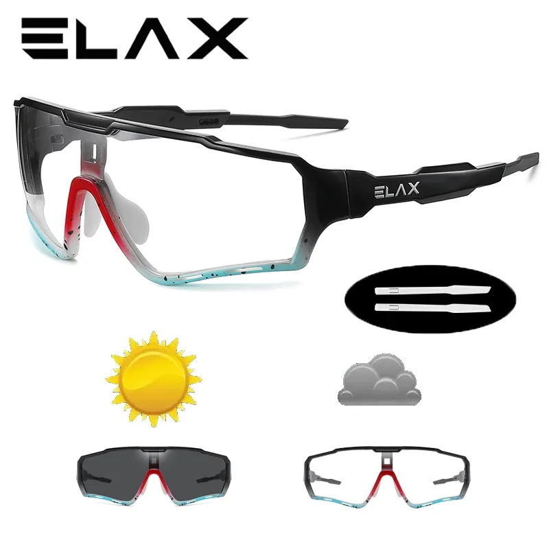 

Photochromic Cycling Bike Glasses Sports Sunglasses Men Women Mtb Bicycle Eyewear Cycling Glasses Polirized sunglasses men Gafa