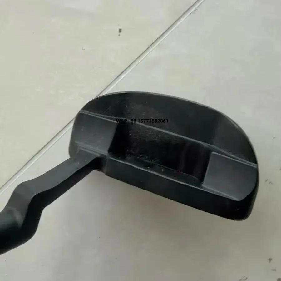 Left-Handed Semi-Circle Golf Putter - Milled Face Alignment Line High Stability