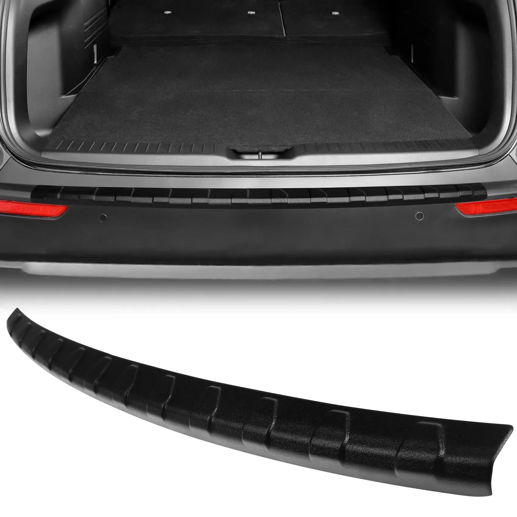 

Rear Bumper Protector For Subaru Crosstrek 2024 2025 2026 ABS Plastic Matte Black Scratch Resistant Trunk Guard